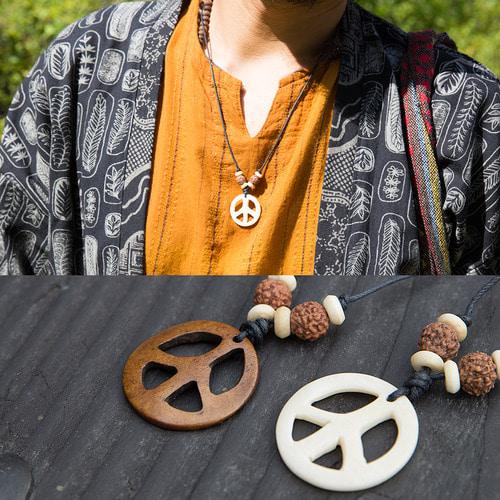 말라샨티 Mala shantI 야크뼈 목걸이