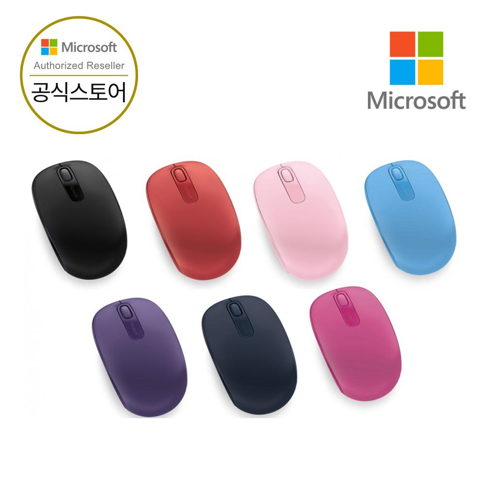 마이크로소프트 [ Microsoft 코리아 ] 마이크로소프트 모바일 마우스 1850 무선마우스 국내정품 - 위시버킷