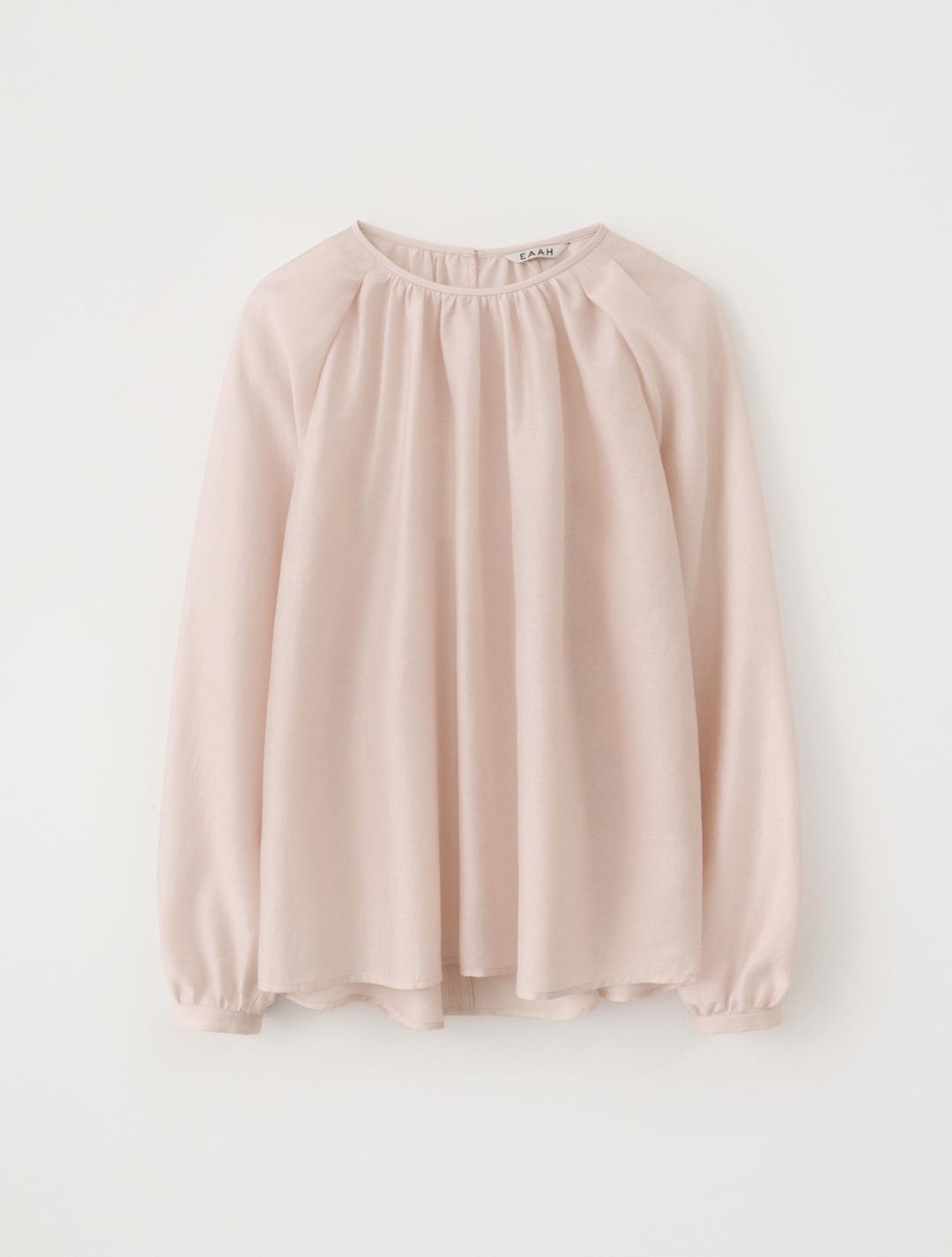 Jaye Shirring Blouse (Pink)