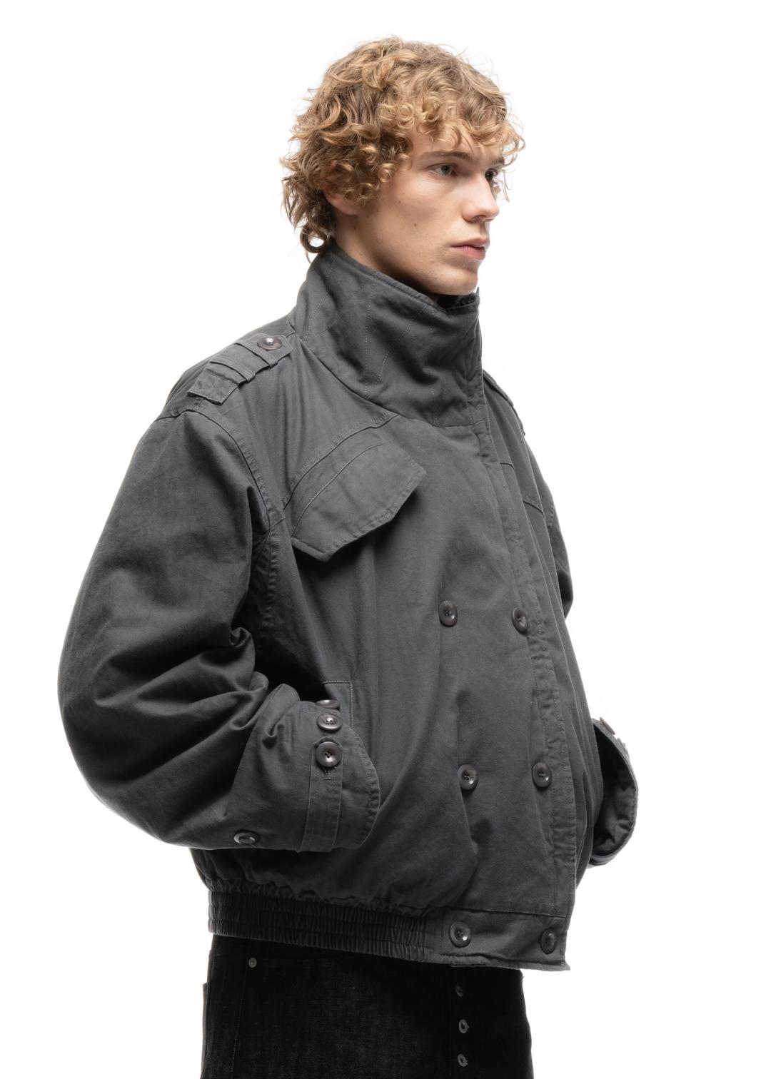 COMBAT PADDED PARKA GREY - SMALL