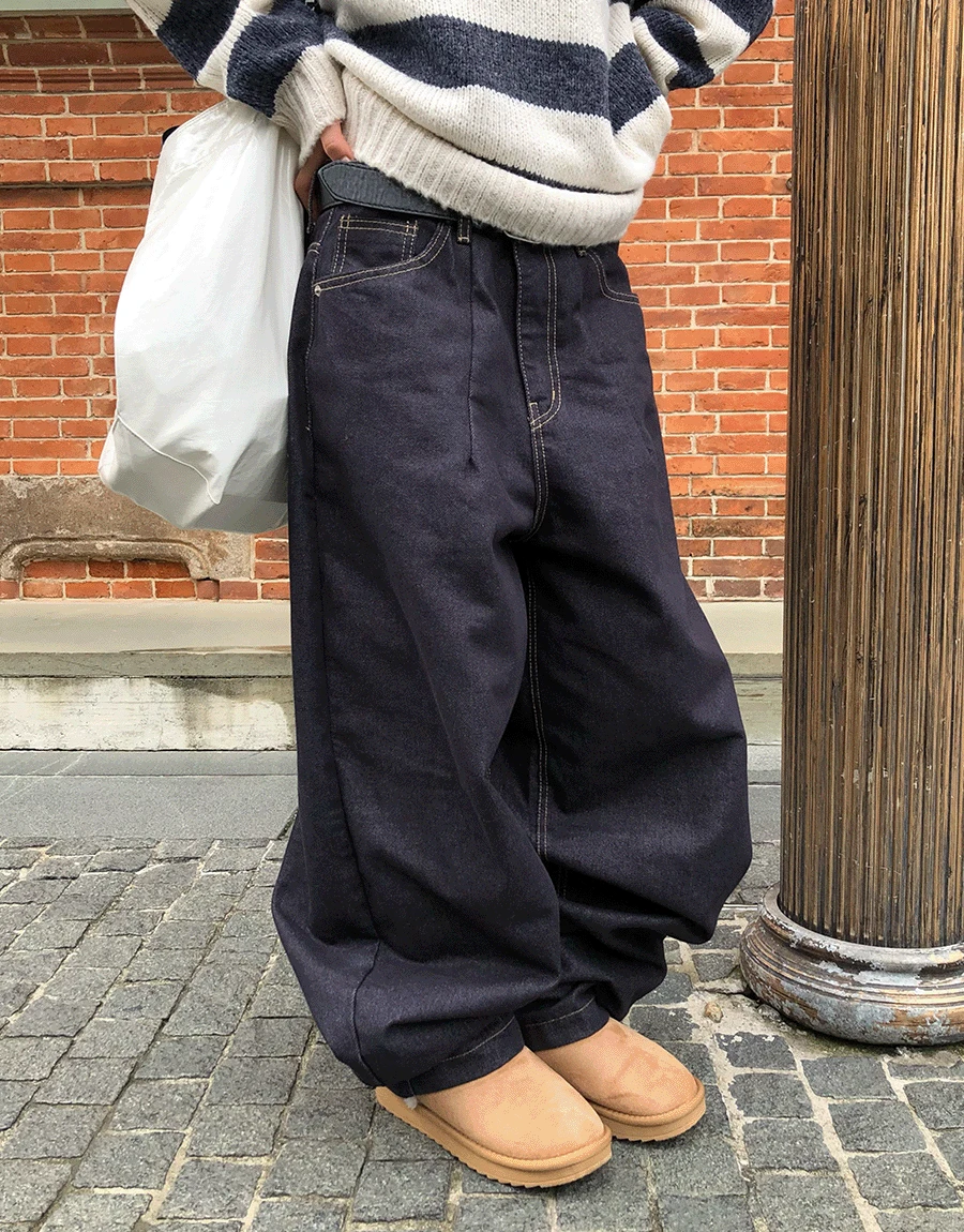 포티 논페이드 다트 데님 (1color)