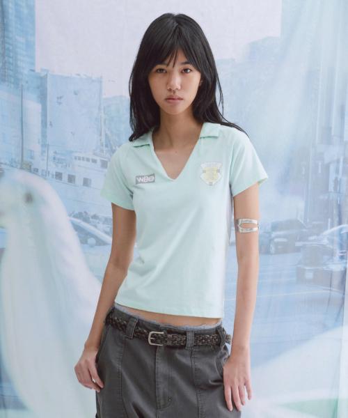 Cotton Football Half Sleeve Mint