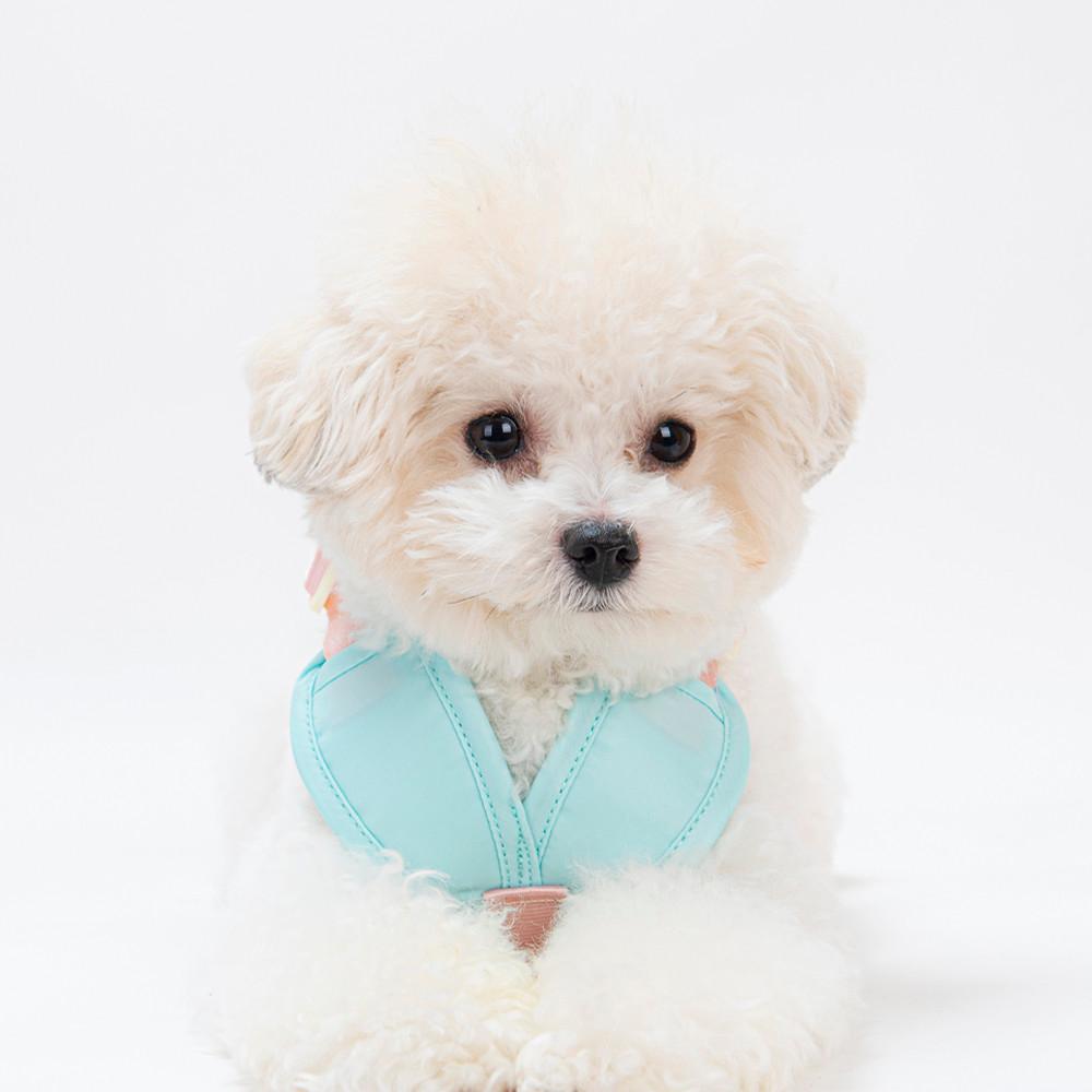 하트핏 에어웨이 하네스 기관지협착증 기도보호 강아지 켁켁거림 거위소리 없는 가슴줄 목줄