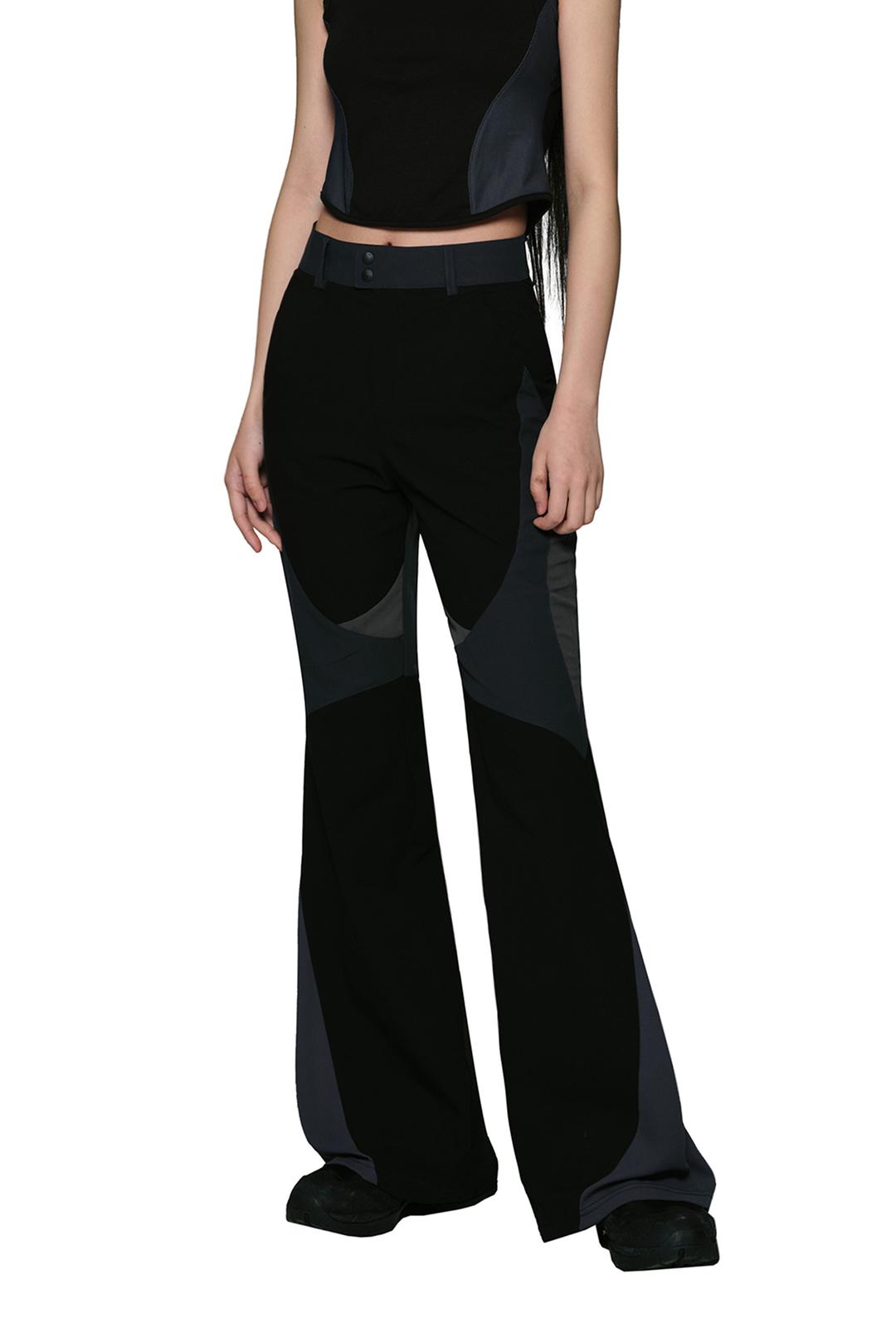 BOOTS CUT LONG PANTS - BLACK