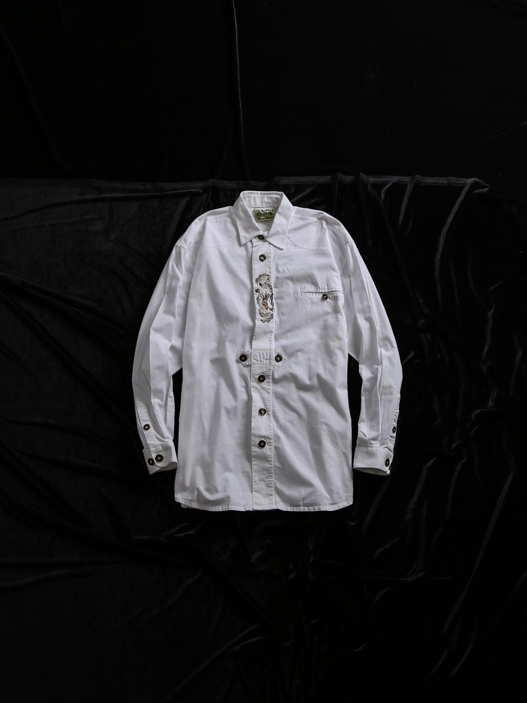 Antique Embroidery Western Shirt A0375