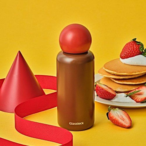 캔디 텀블러 300ml (레드 브라운)
