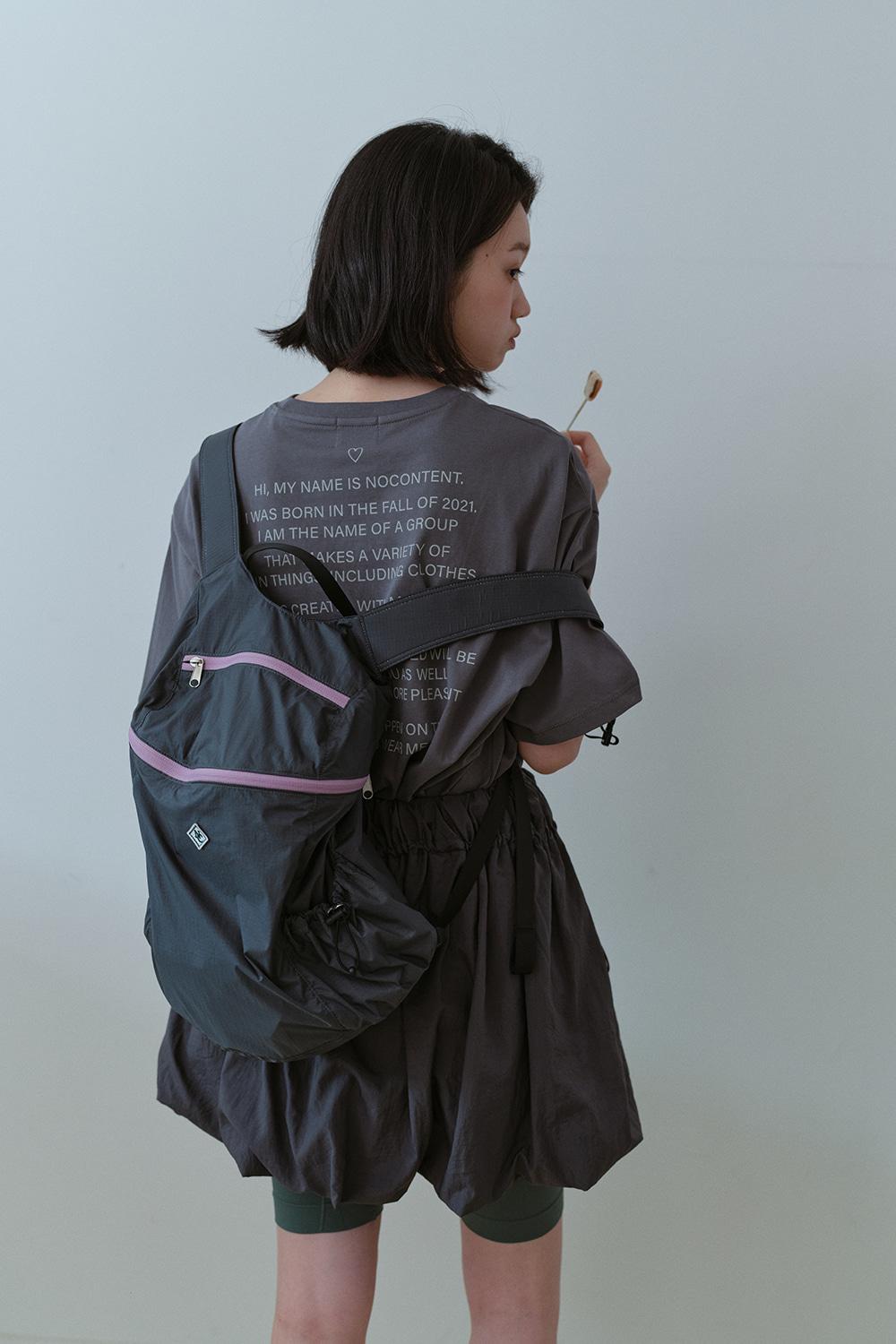 Cylinder Backpack_Charcoal
