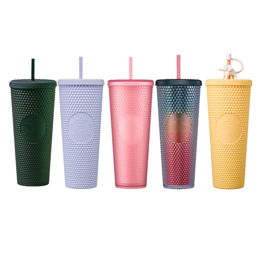 스타벅스 스터드 콜드컵 710ml, 지압 텀블러, 2023