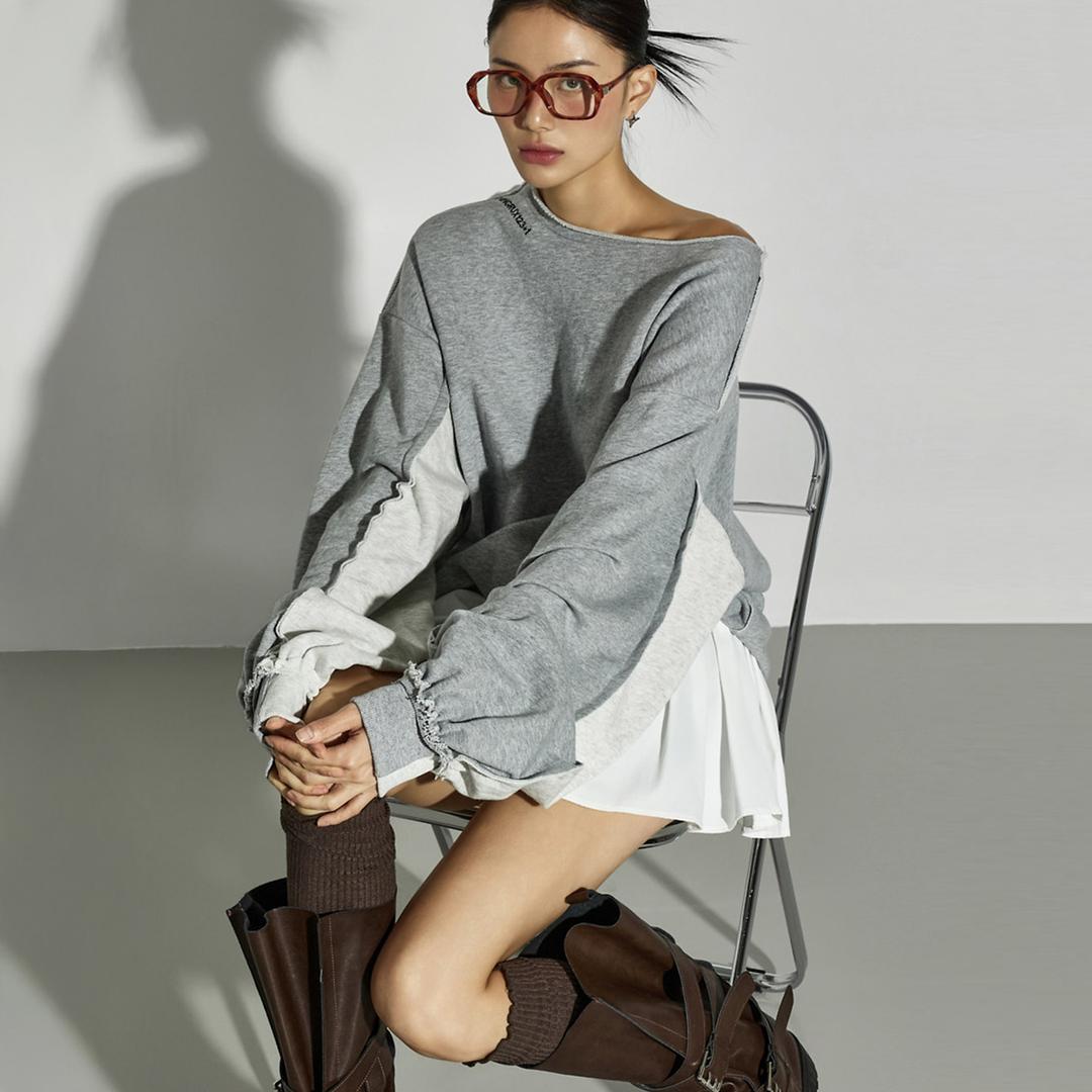 D5386 맨투맨 숏팬츠 세트