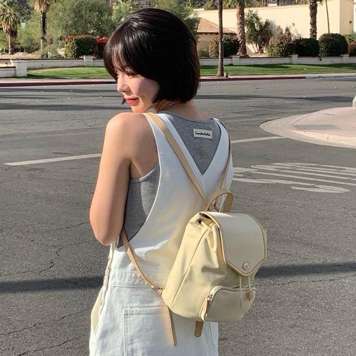 Nylon Fle Backpack - 3Color