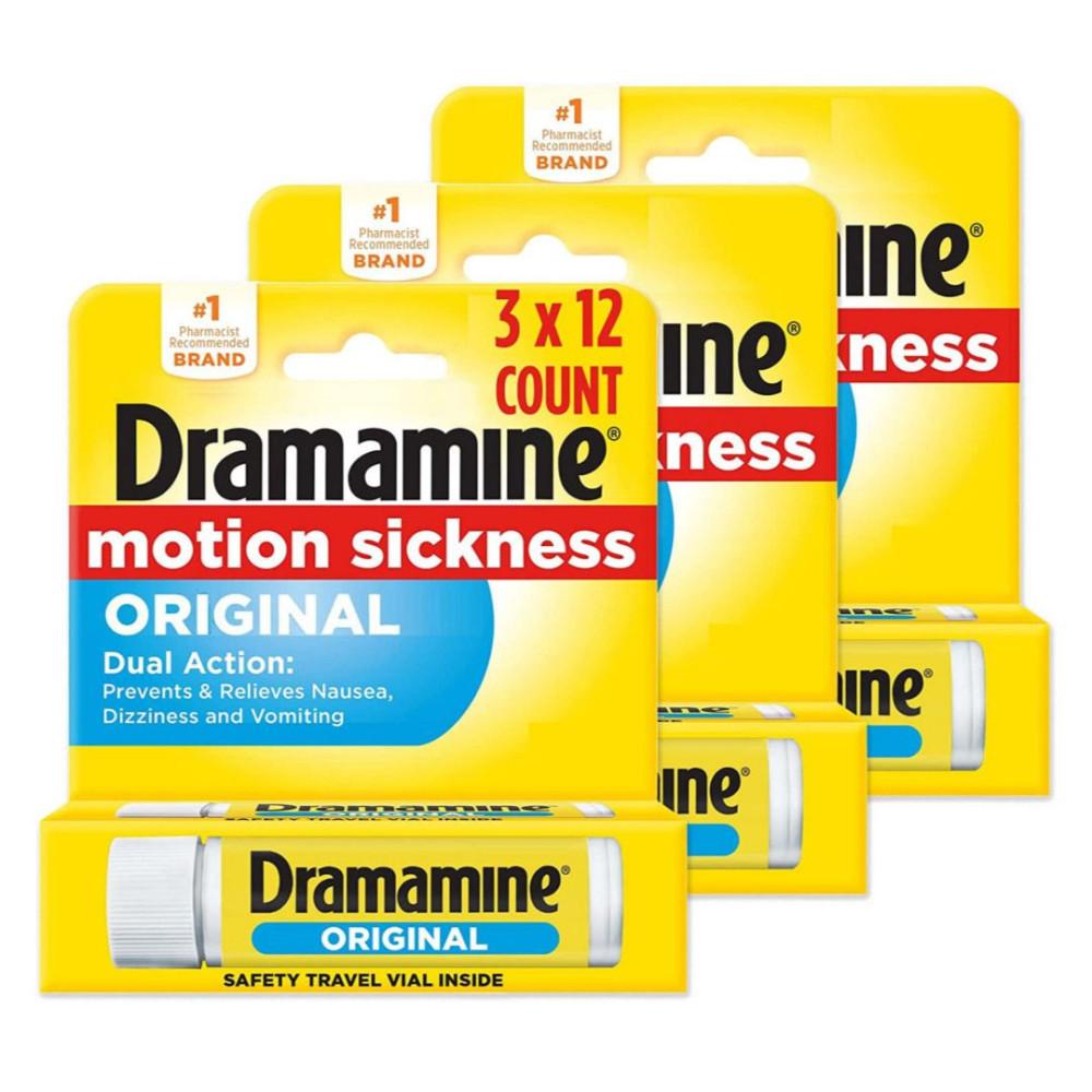 드라마민 모션 오리지날 12정 (3팩)