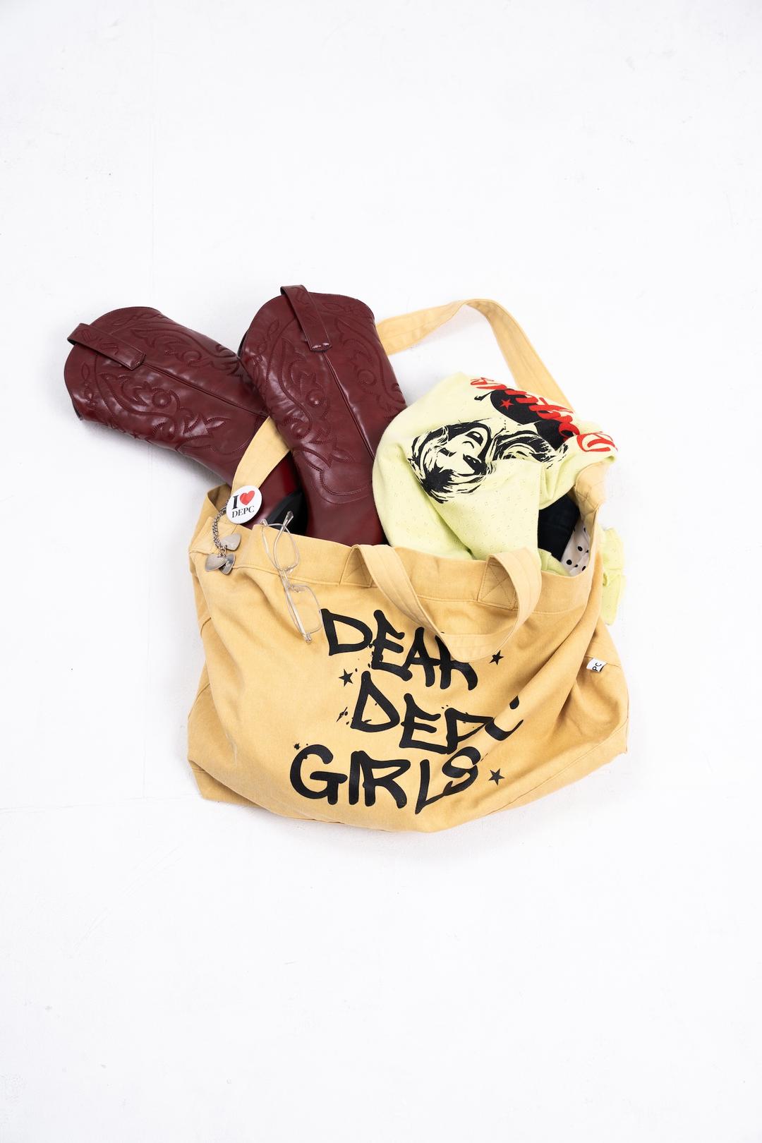 DEPC LOGO CROSS BAG (YELLOW)