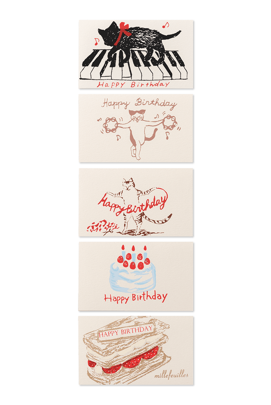 미니 카드 Mini Card - Happy Birthday