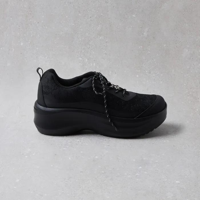 Fev Foil platform sneakers(black) DE4DA25511BLK