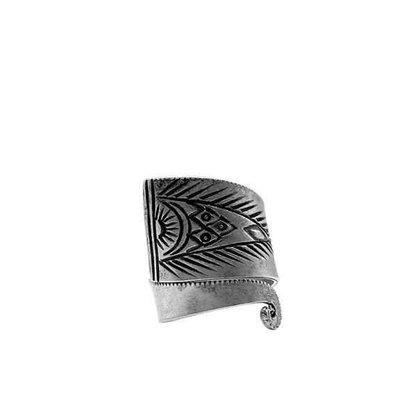 KAREN HILL TRIBE silver Pinking shears Ring
