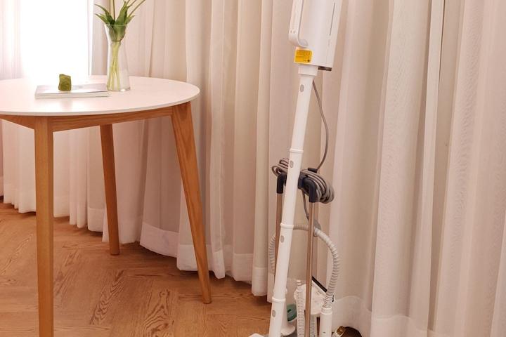 퓨어소닉 살균 고온 물걸레 스팀 청소기 PSC01