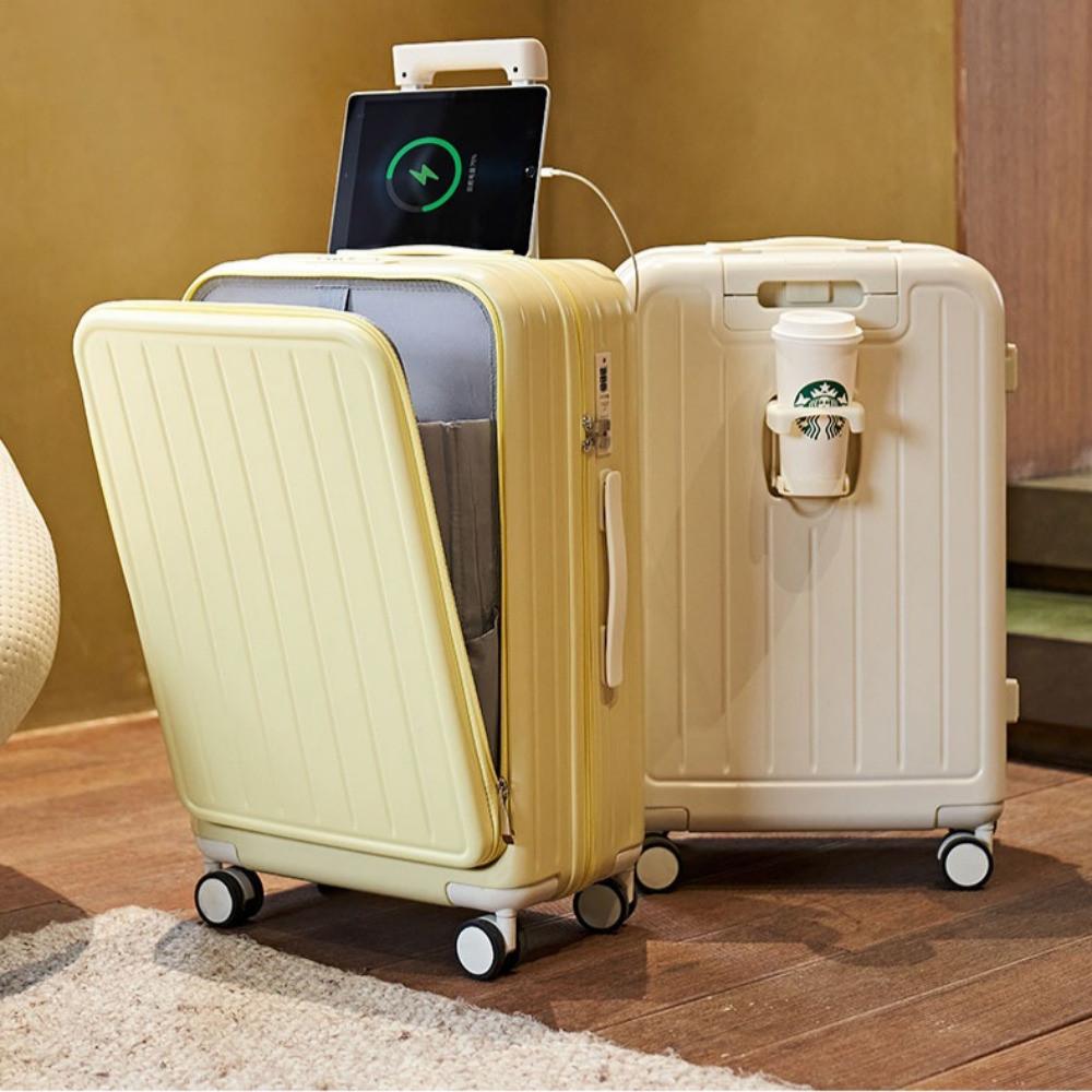 기내용캐리어 20인치 22인치 여행용 소형 기내반입 컵홀더 미니 캐리어