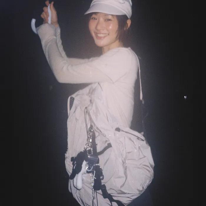 VOYAGER DRAWSTRING BACKPACK 002 S Cloud Cream