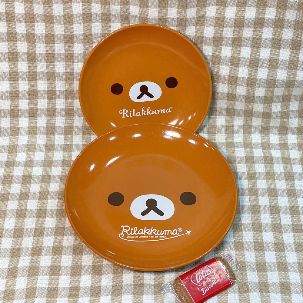 [재입고] [RIRAKKUMA] 리락쿠마 브라운 접시 - 2size (15.5cm 19cm)