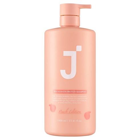 제이숲 실크 케라틴 단백질 샴푸 피치 에디션, 1000ml, 1개 - 샴푸 | 쿠팡