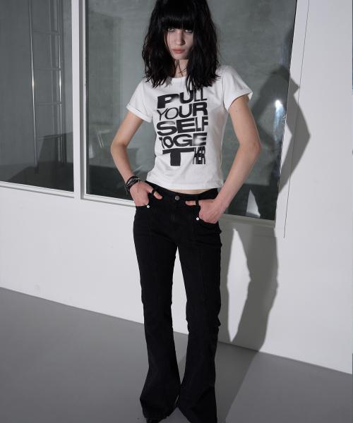 SELF TOGETHER 아트워크 하프 슬리브 [화이트]