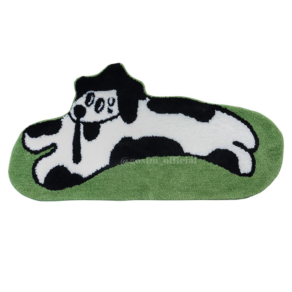 고심 강아지 러그 발매트 현관 소파 침실 귀여운 매트 110X53cm