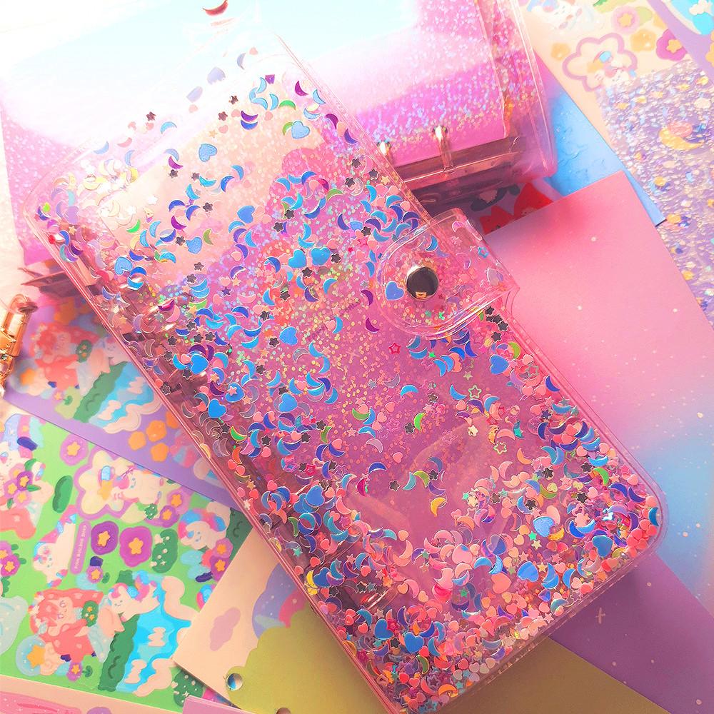 유니콘 6공 슬림 다이어리