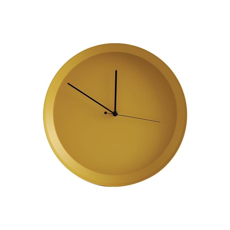[atipico] DISH WALL CLOCK YELLOW