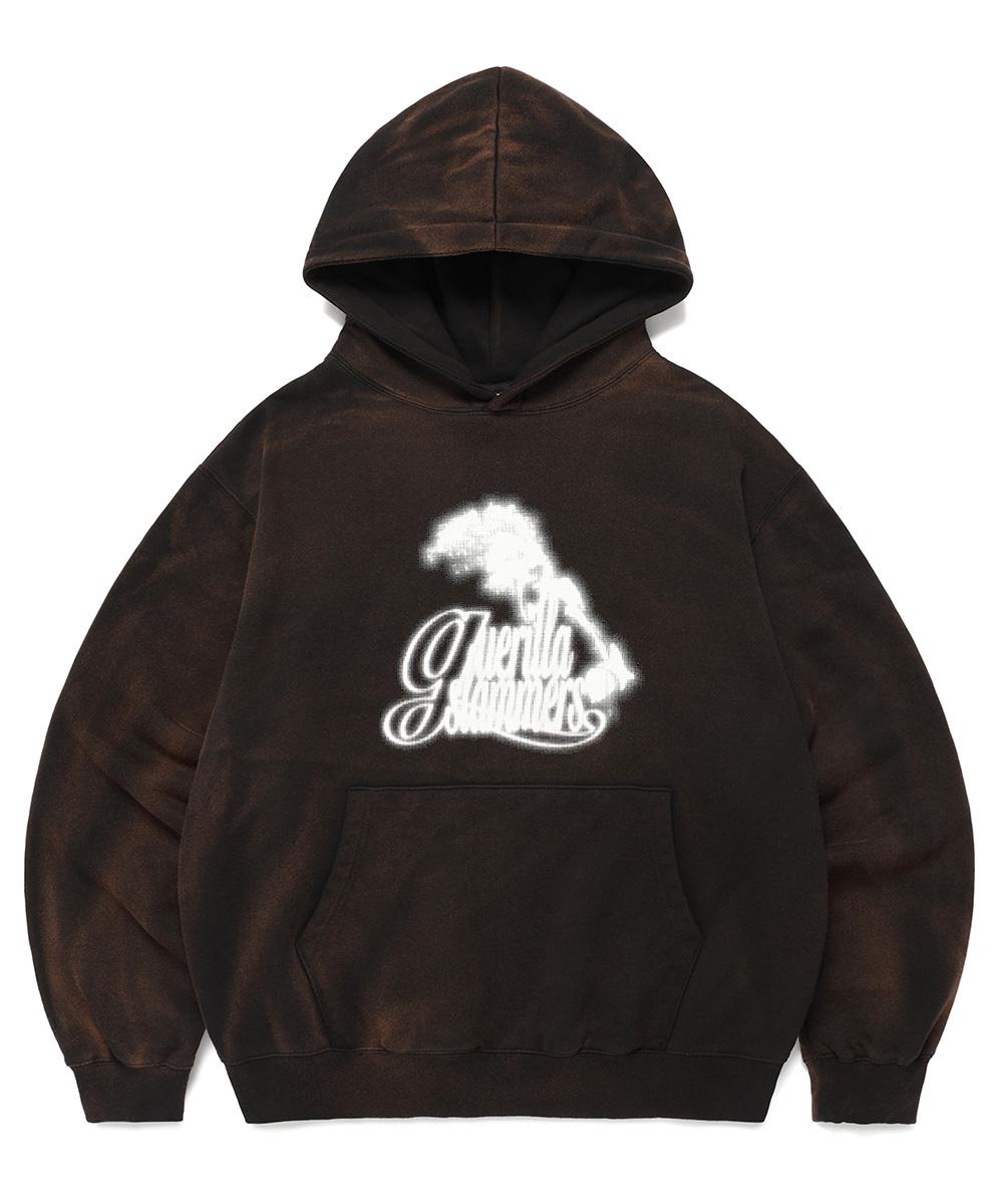 DYED ROCHA HOODIE[BLACK]