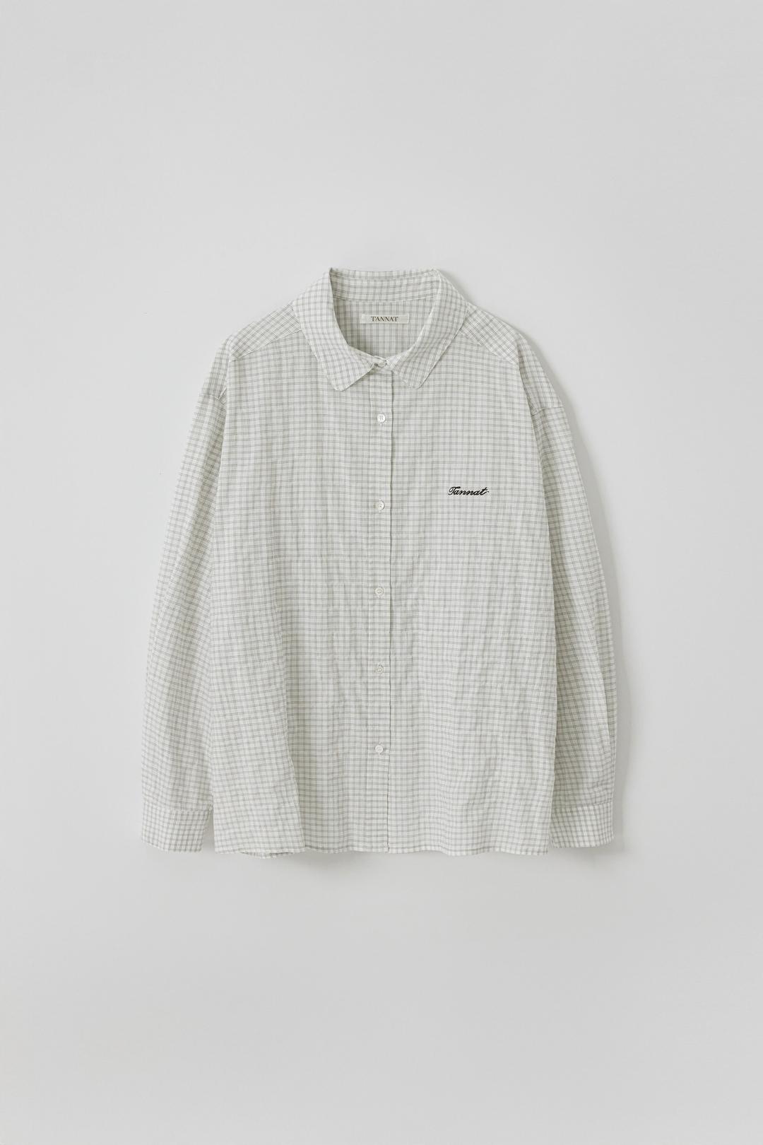 3rd re-stock) T/T Dawn check shirt (ivory)
