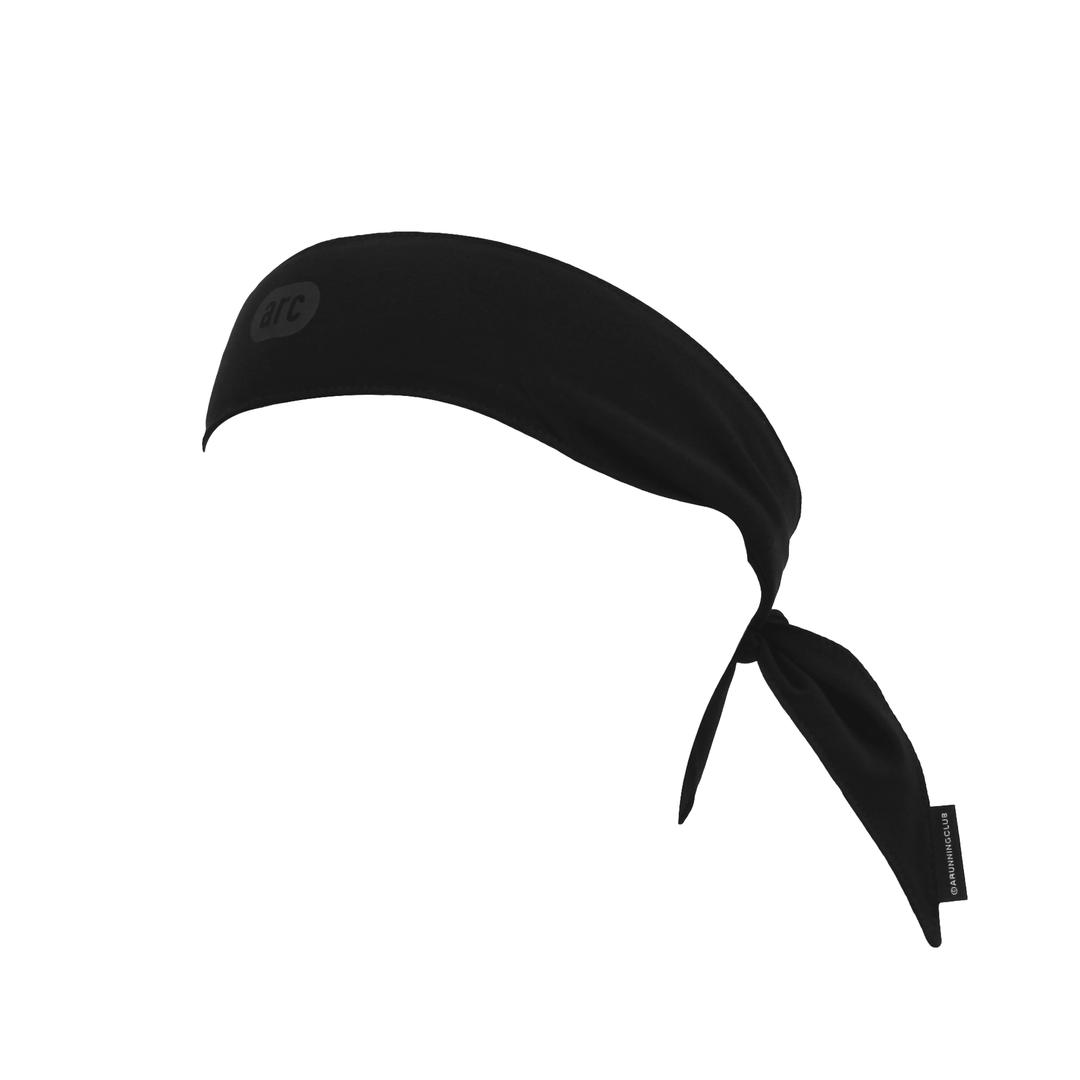 Flowy Tie Headband - Black