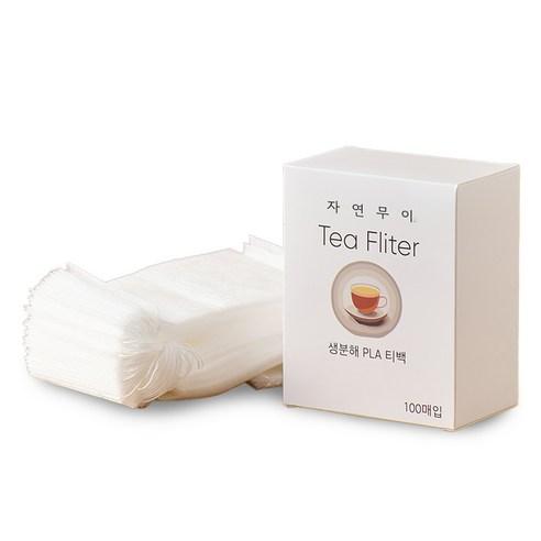 자연무이 생분해 PLA 공티백 대용량 6 x8 cm 100p - 인퓨져/차망/여과지 | 쿠팡