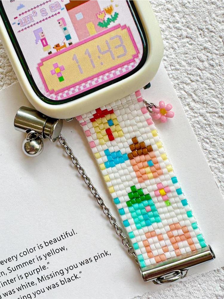 수심 Pixel Watch Strap(3 color) 픽셀 애플워치 스트랩 여름 유니크 줄