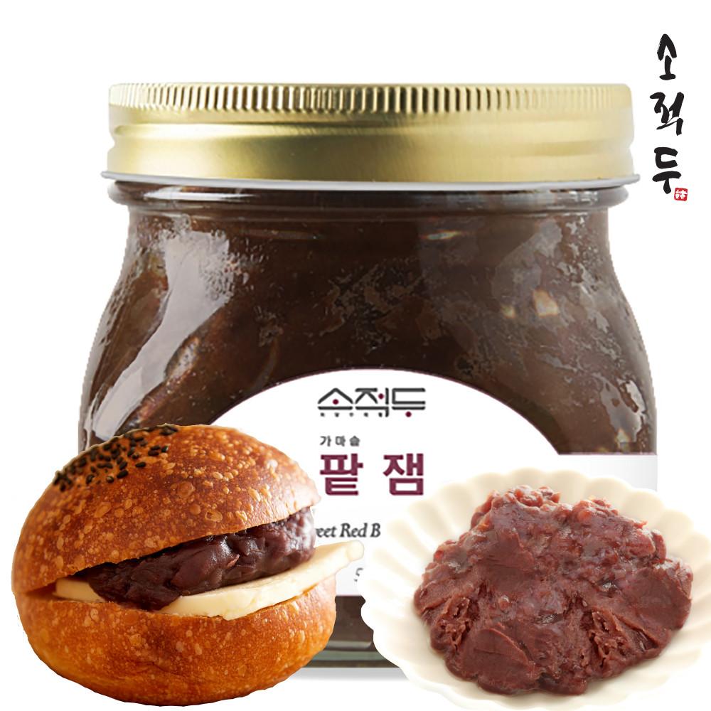소적두 국산 팥잼 560g(병) 앙버터 홈베이킹 [원산지:국산]