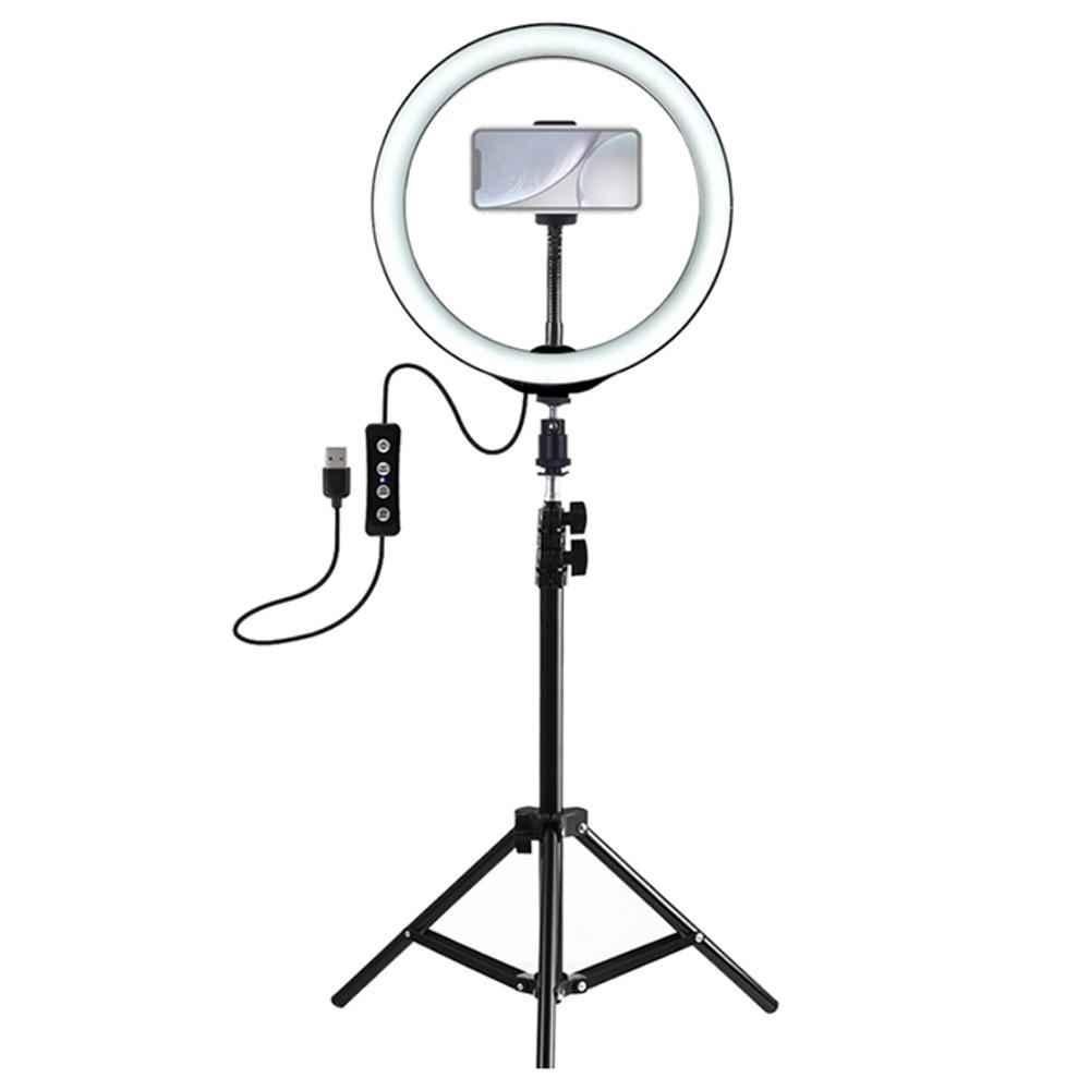 PULUZ 링라이트 개인방송 조명 삼각대 포함