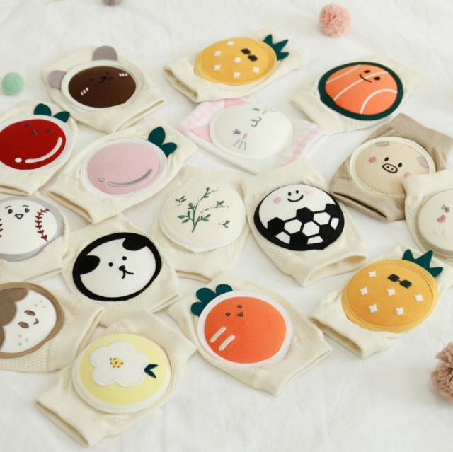 메르베 신생아 아기 베이비 유아 백일 돌 매쉬 무릎보호대 (성장판/기는아기/걸음마)