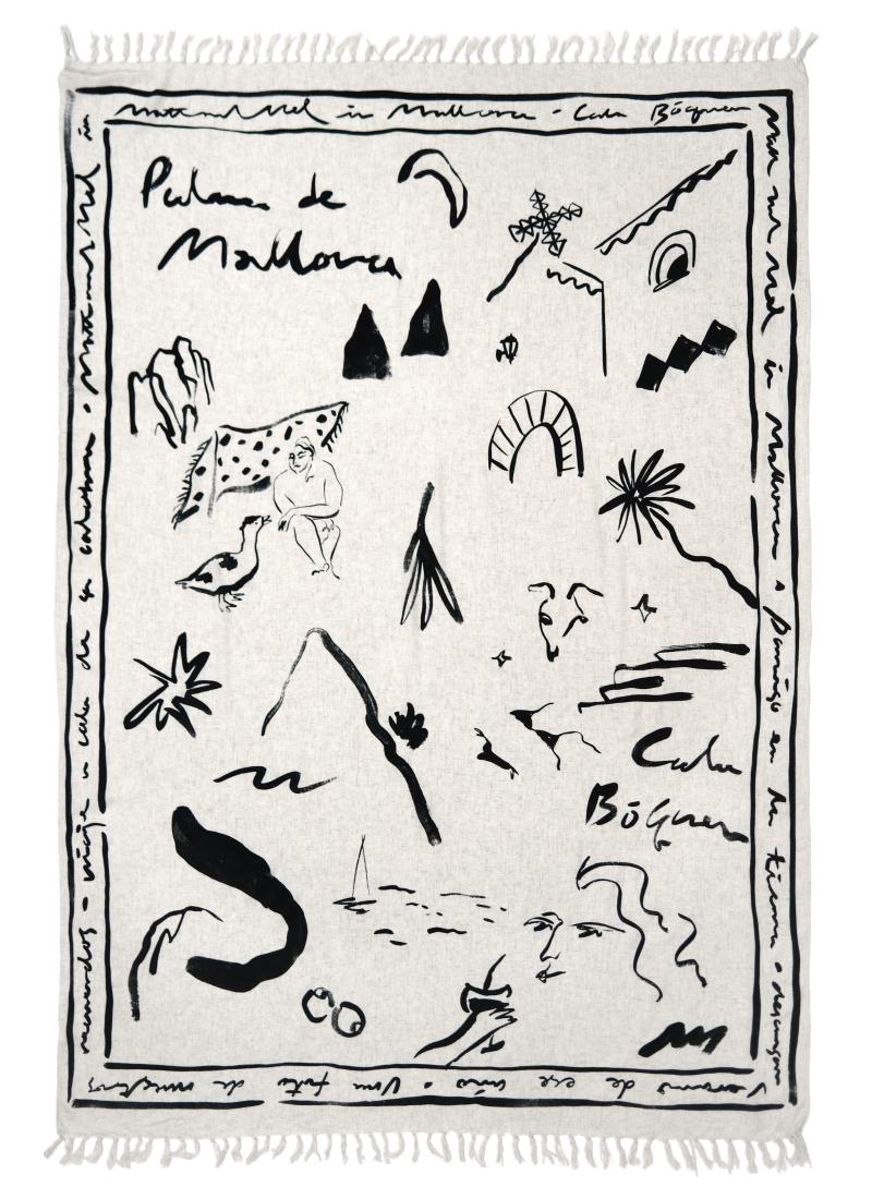[Eco blanket] Mallorca - Natural