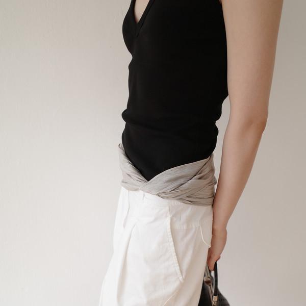 Shasha Scarf - silver