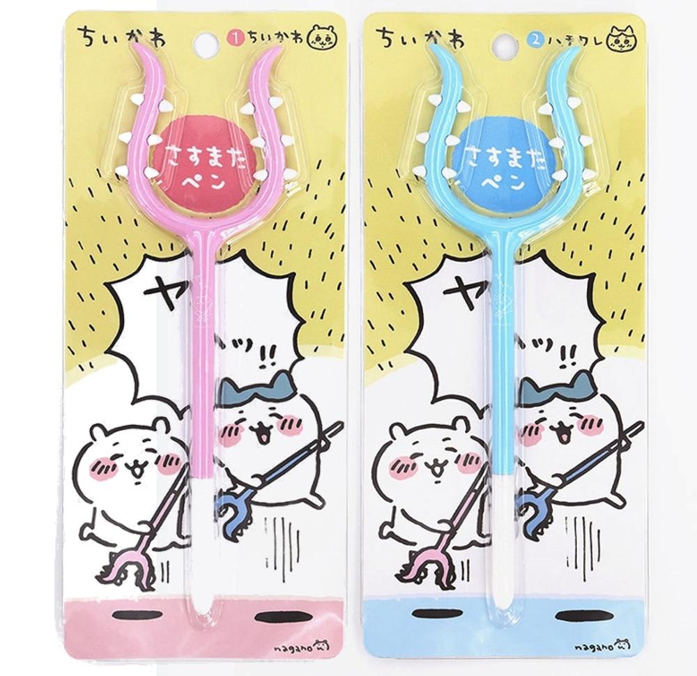 나가노 치이카와 토벌볼펜 치이카와 핑크 하치와레 블루