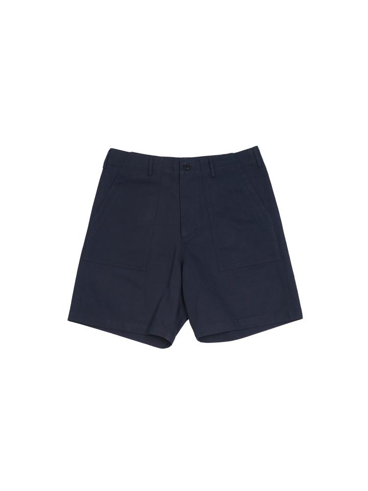 우드비 퍼티그 쇼츠 네이비 (WOULDBE FATIGUE SHORTS NAVY)