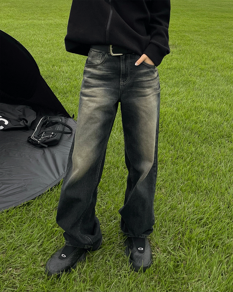 메이플 도밍고 데님 팬츠