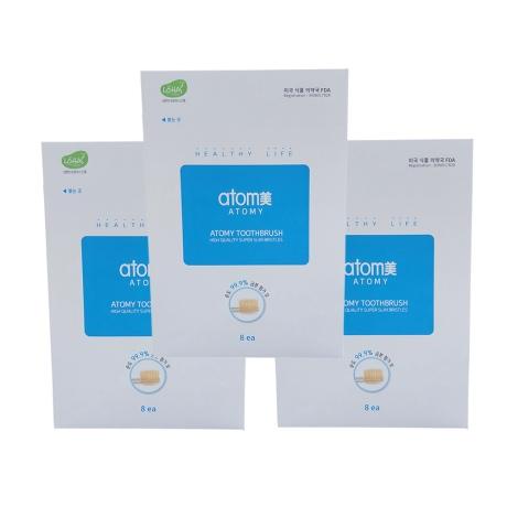 1+1+1 애터미 미세모 칫솔(3Box, 총 24개입)