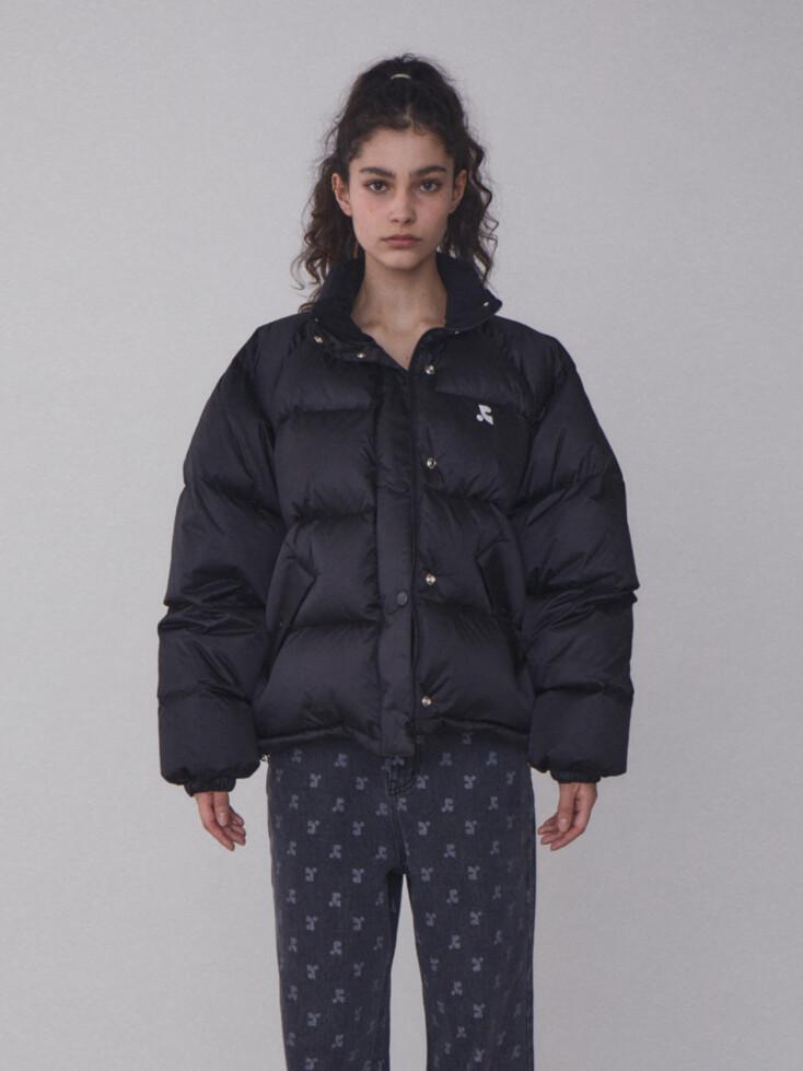 RR OVERSIZED DOWN JACKET - BLACK