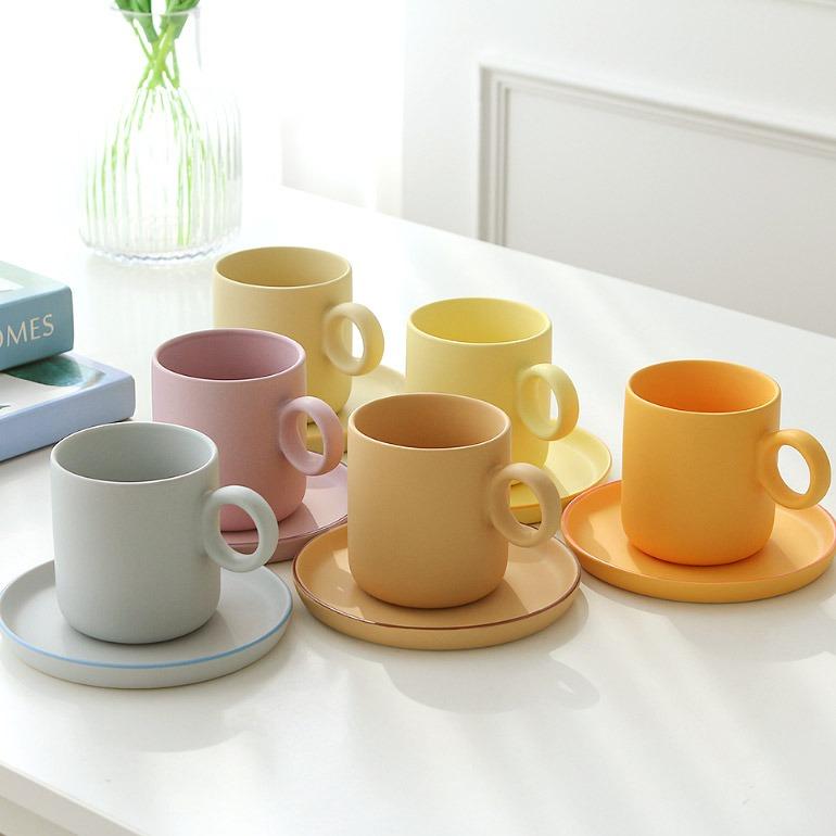 크리미 매트 머그잔 세트 (6color)