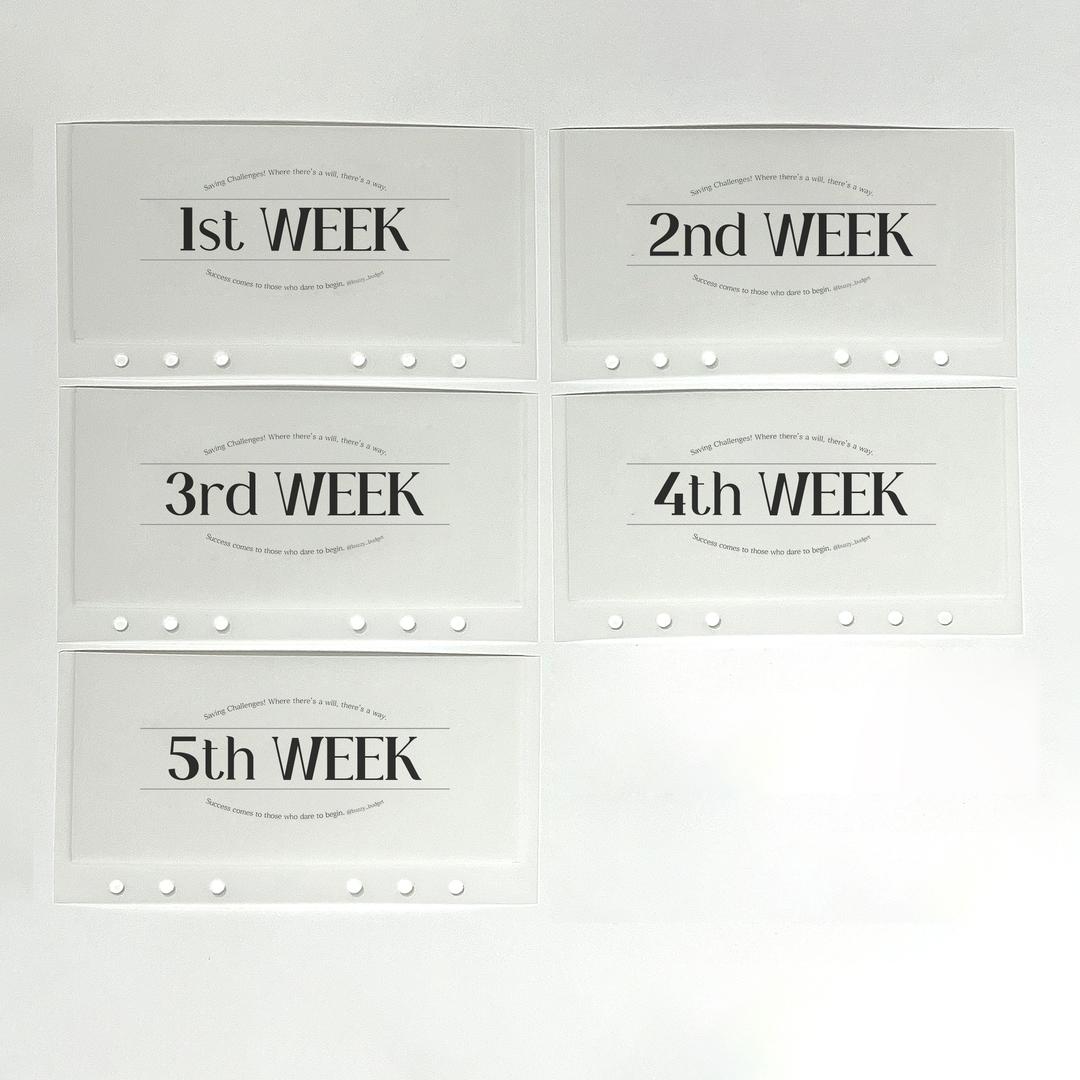 노말 주간 포켓속지 SET