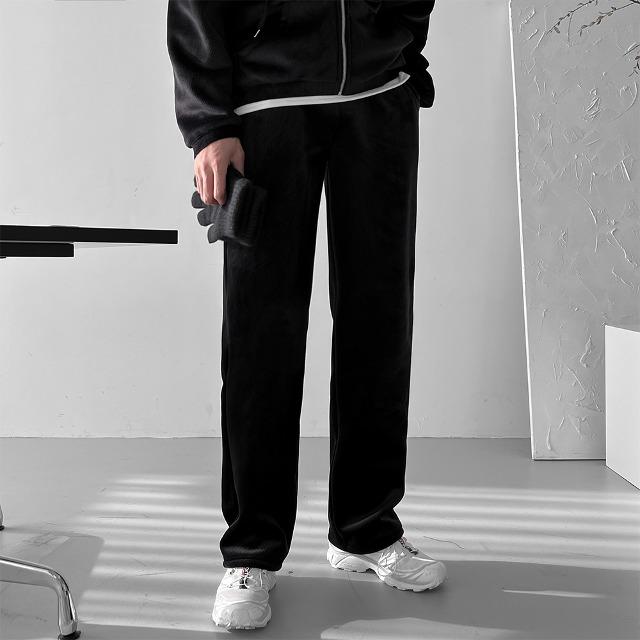 [당일출고]🔥융기모/발열인증🔥포근한 코듀로이 융기모 니트 와이드 팬츠(2color)