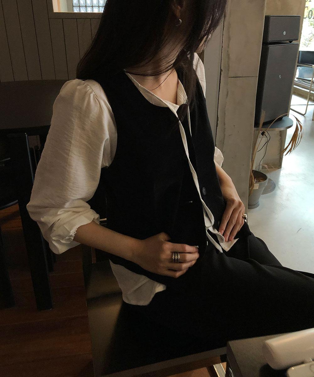 Napa Square Vest (2Colors)