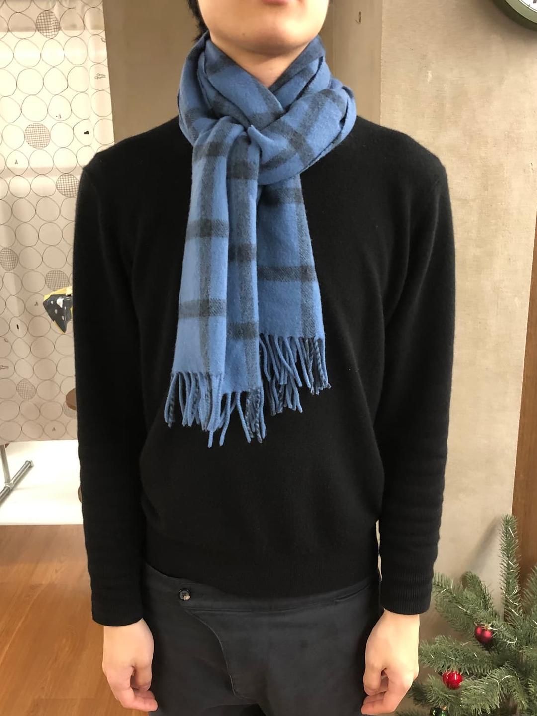 Comme des garcons shirt 체크 머플러  | 후루츠패밀리