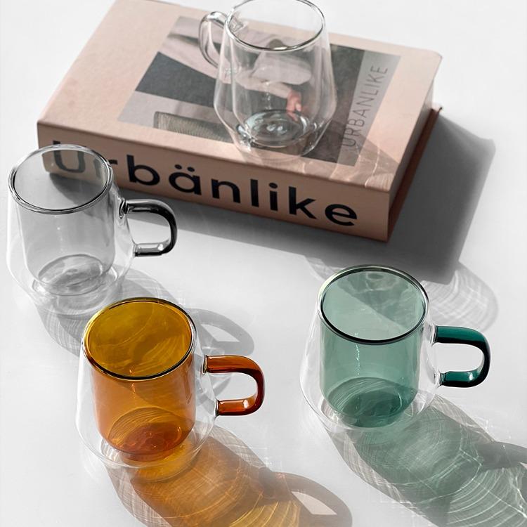 하울스홈 쥬드 내열 더블월 머그컵 4color