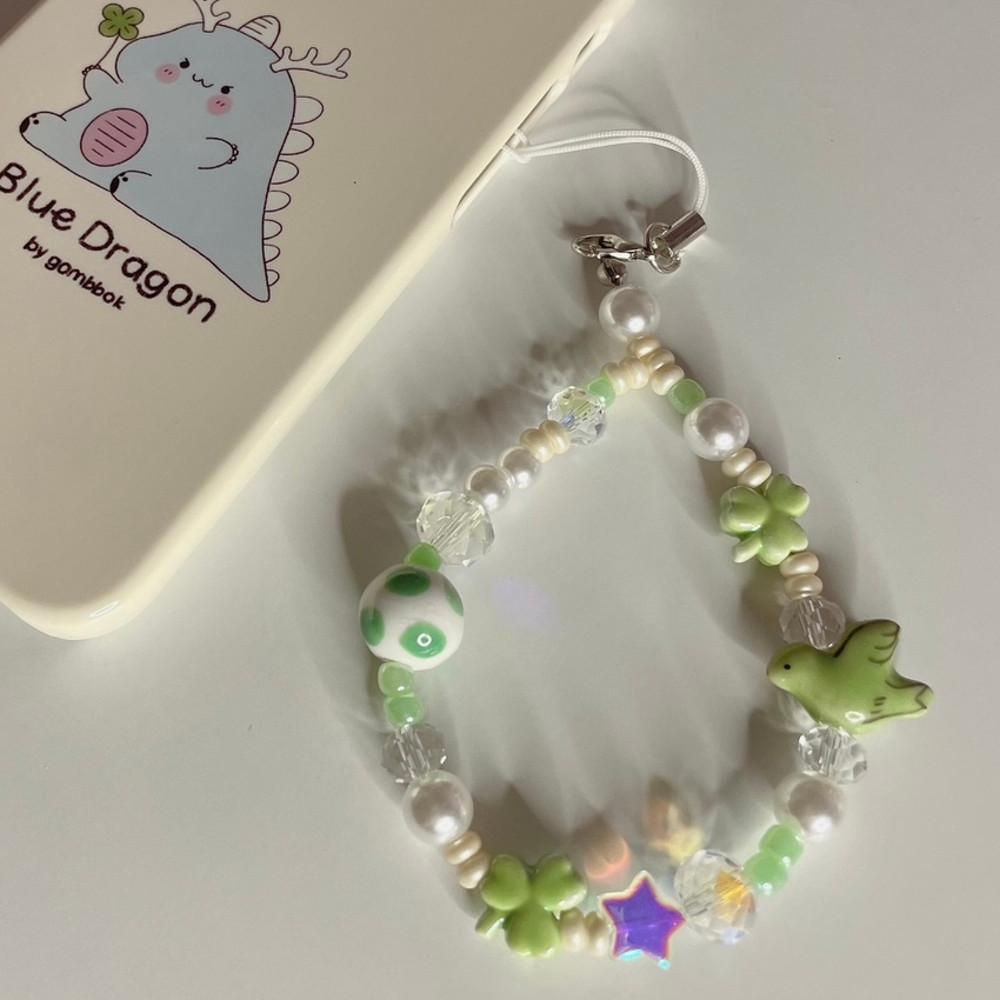 곰뽁이네 핸드메이드 행운버드 키링 폰스트랩